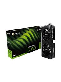 PALIT RTX5050 DUAL 8GB 128Bit GDDR6  3x DP 2.1b, 1x HDMI 2.1b, 550W Minimum PSU - 5